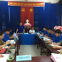 Kiểm tra công tác Đoàn và phong trào Thanh Thiếu nhi cuối năm 2022