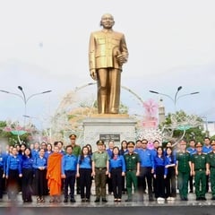 Lễ báo công dâng Bác Tôn trước thềm Đại hội đại biểu Hội LHTN Việt Nam tỉnh An Giang lần thứ I