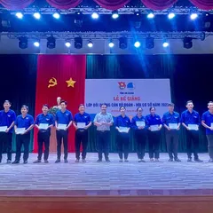 An Giang: Bế giảng Lớp bồi dưỡng cán bộ Đoàn - Hội cơ sở năm 2022