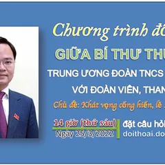 Đối thoại với Bí thư thứ nhất T.Ư Đoàn: Người trẻ đặt ra nhiều vấn đề nóng