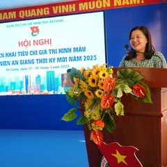 Tỉnh Đoàn An Giang tổ chức Hội nghị triển khai tiêu chí giá trị hình mẫu thanh niên An Giang thời kỳ mới năm 2023