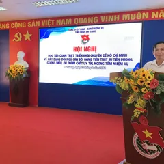 Đảng ủy Cơ quan Tỉnh đoàn tổ chức sinh hoạt chuyên đề học tập và làm theo tư tưởng, đạo đức, phong cách Hồ Chí Minh năm 2022
