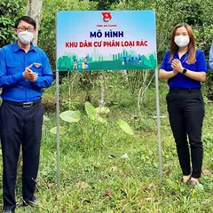 An Giang: Ra mắt mô hình Khu dân cư phân loại rác