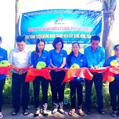 KHÁNH THÀNH TUYẾN ĐƯỜNG ĐOÀN THANH NIÊN XÂY DỰNG NÔNG THÔN MỚI