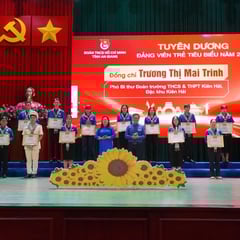 An Giang: Tuyên dương 47 đảng viên trẻ tiêu biểu năm 2026
