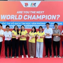 An Giang tham gia Cuộc thi Tin học Văn phòng Thế giới (MOS World Championship) Vòng Khu vực tại thành phố Hồ Chí Minh
