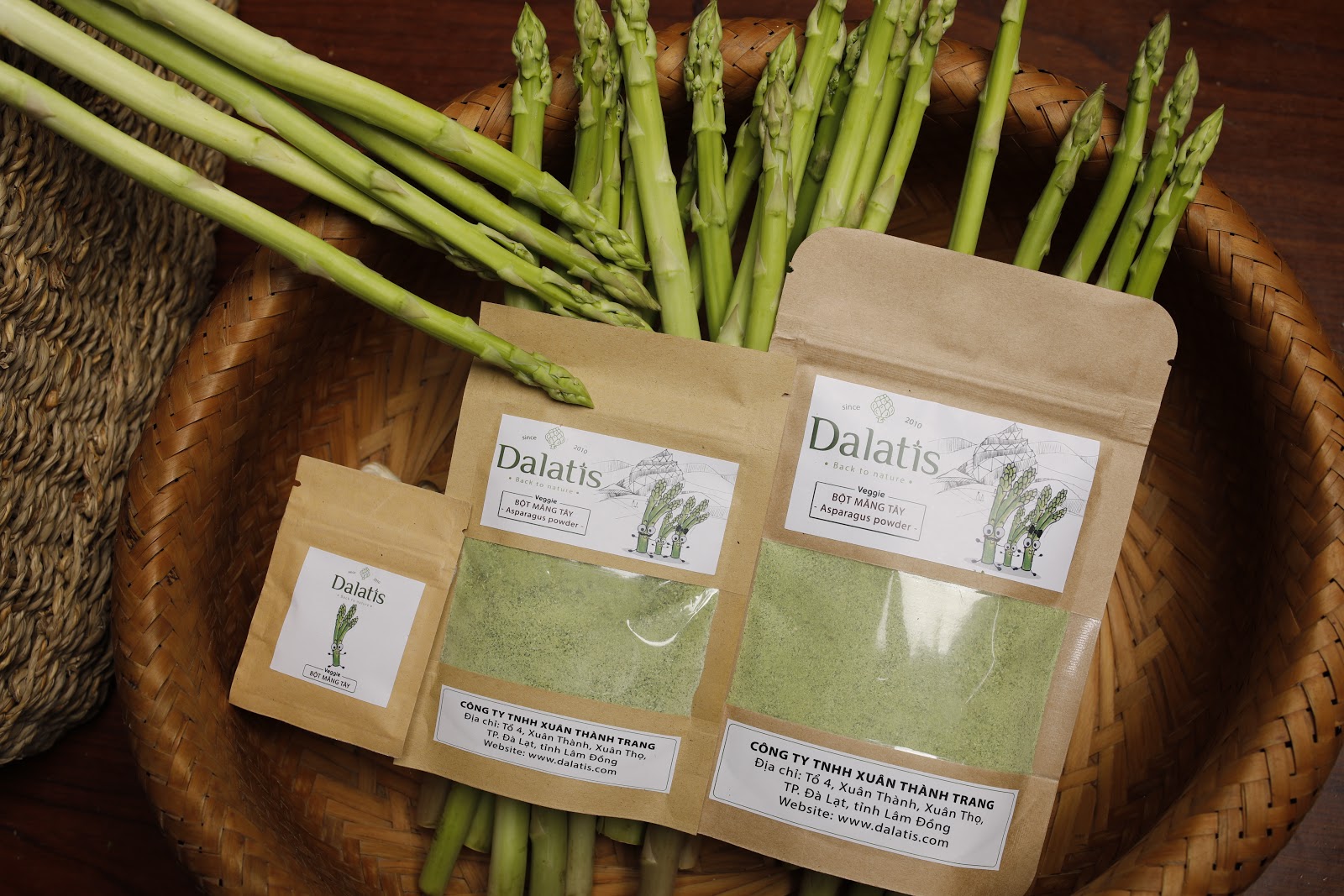 Giới thiệu về sản phẩm bột măng tây Dalatis Giới thiệu về sản phẩm bột măng tây Dalatis