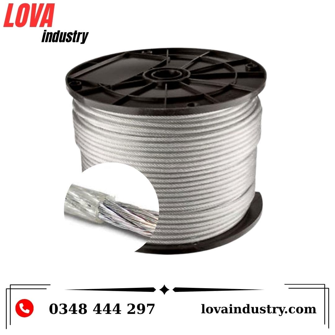 CÁP THÉP BỌC NHỰA PHI 10 HÀNG SẲN TP. HCM GIAO TOÀN QUỐC