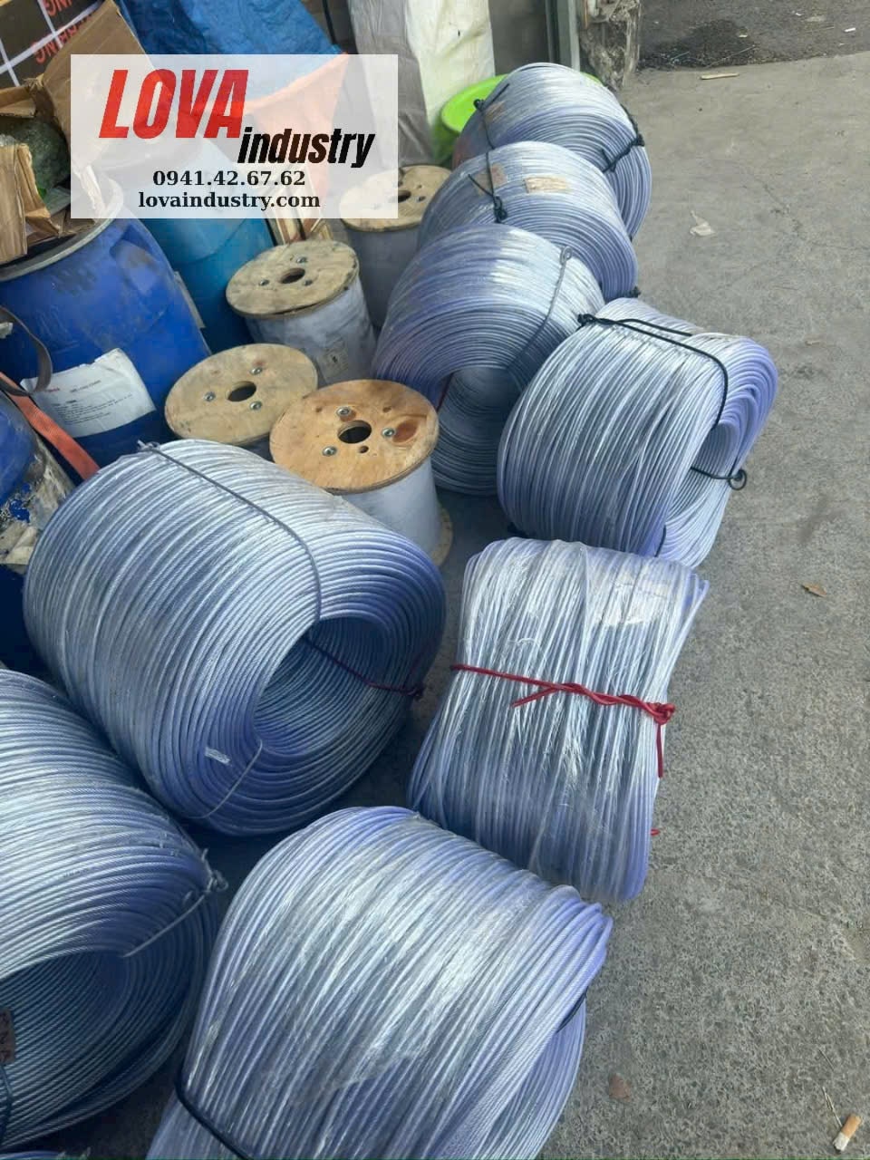 Cáp thép bọc nhựa TPHCM Cáp thép bọc nhựa TPHCM