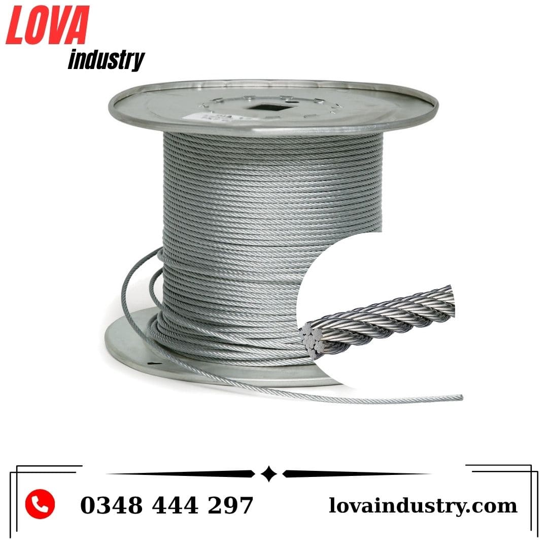 Cáp Thép Inox 304 - 10mm ( 10 li)