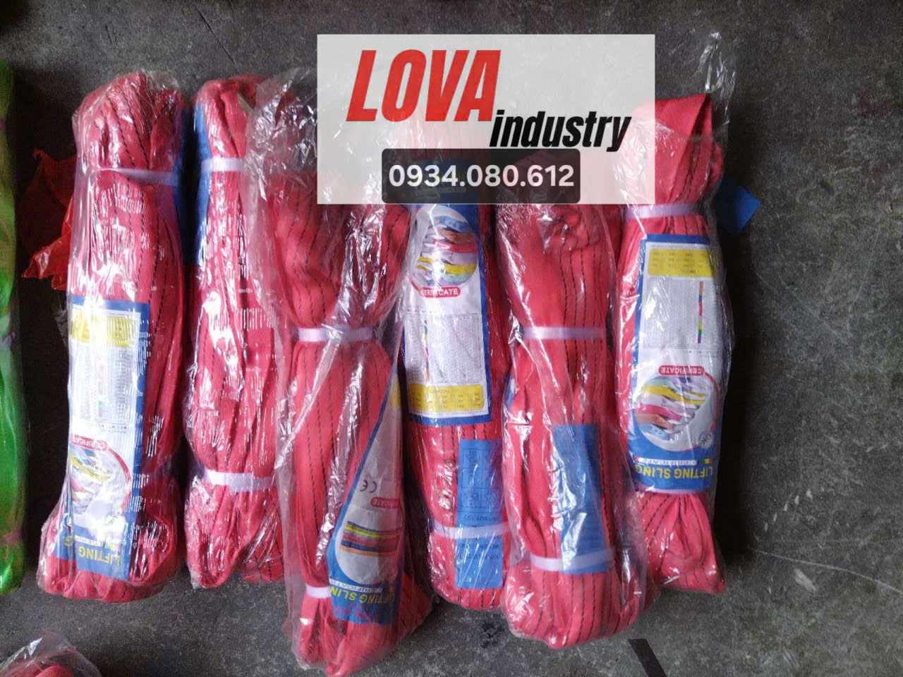 Cáp vải tròn cẩu hàng 3 Tấn 5 Tấn Cáp vải tròn cẩu hàng 3 Tấn 5 Tấn