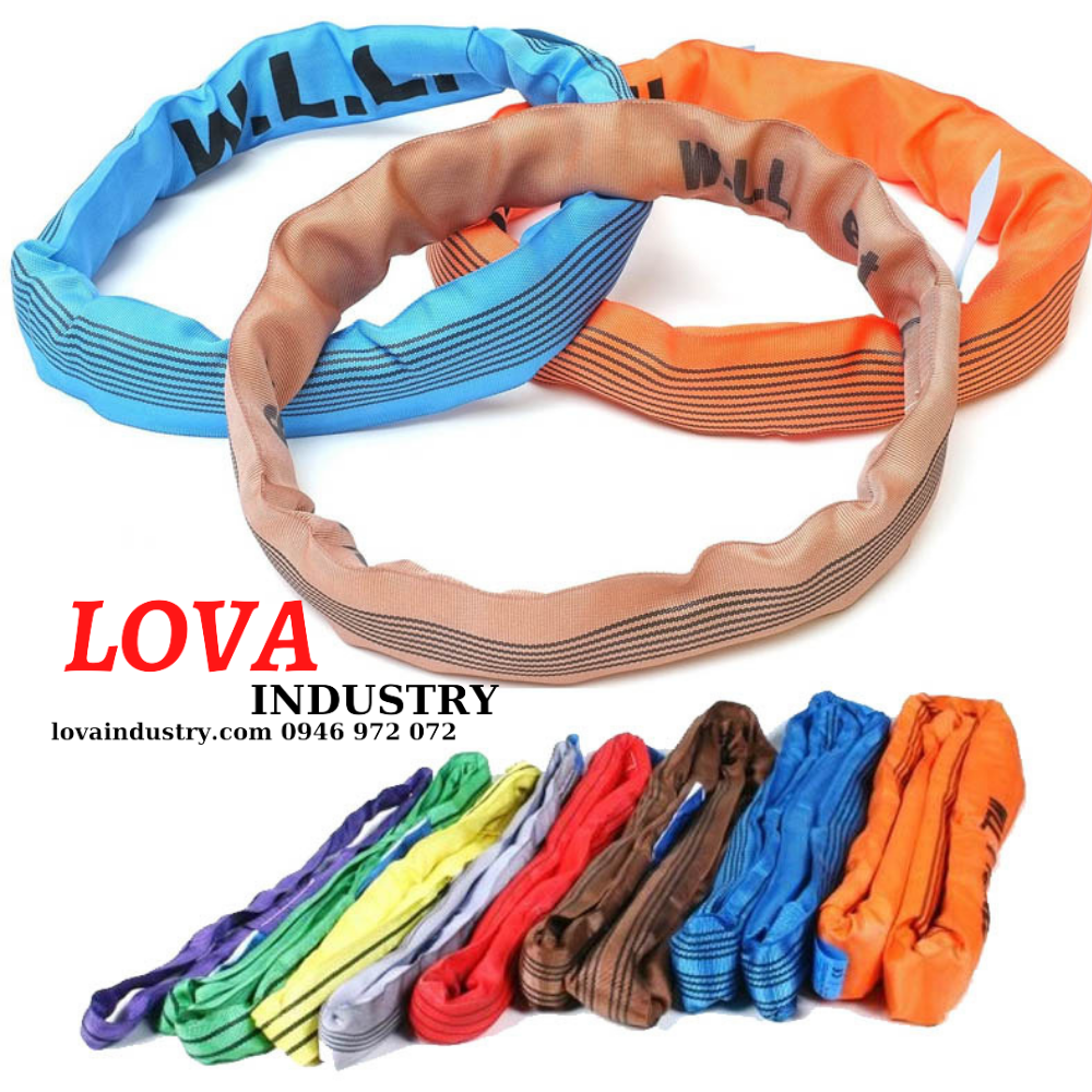 cáp vải tròn cẩu hàng 20 tấn cáp vải tròn cẩu hàng 20 tấn