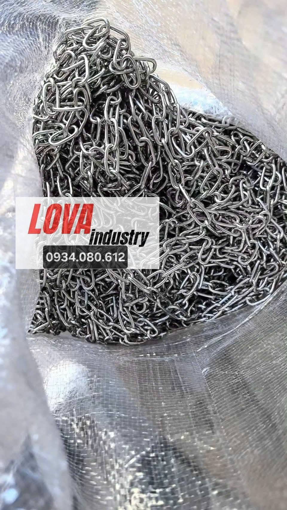 Dây xích mạ kẽm phi 8mm Dây xích mạ kẽm phi 8mm