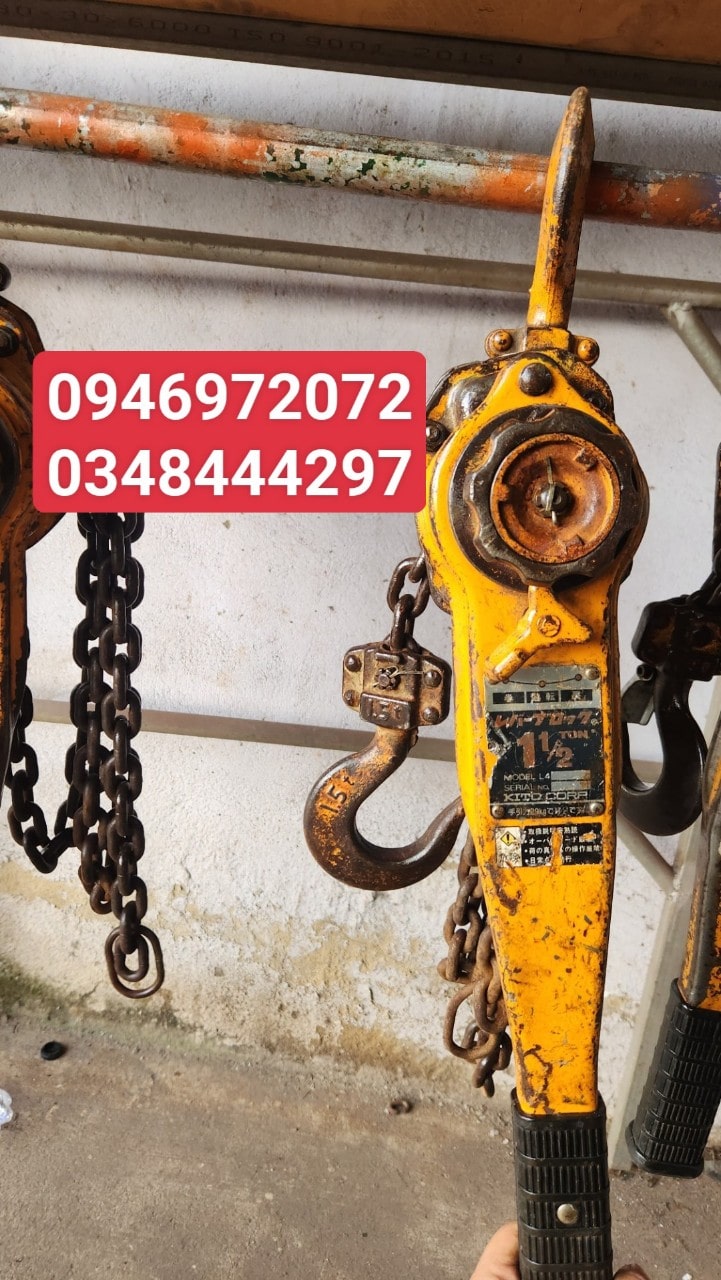 pa lăng xích lắc tay 1,5 tấn nhật bãi giá rẻ pa lăng xích lắc tay 1,5 tấn nhật bãi giá rẻ