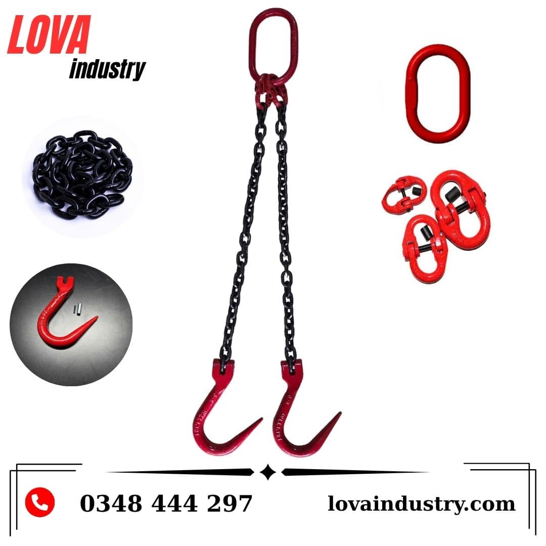 SLING XÍCH CẨU HÀNG 2 CHÂN (MÓC NHỌN) HÀNG SẲN TP. HCM