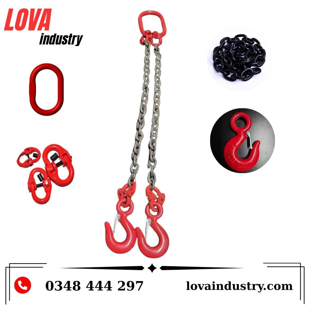 SLING XÍCH CẨU HÀNG 2 CHÂN (MÓC MẮT TRÒN) GIAO TOAN QUỐC