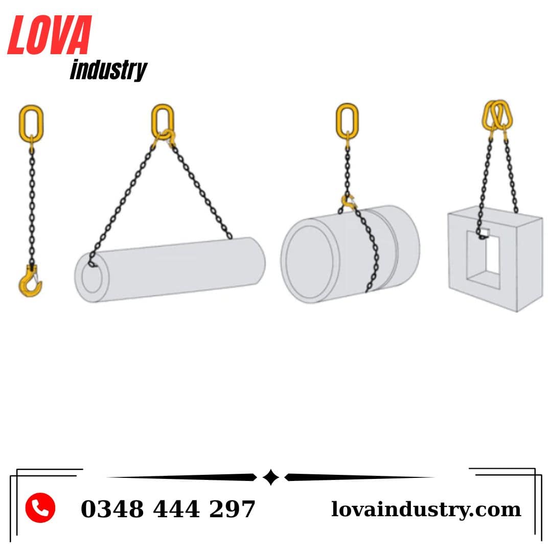 SLING XÍCH CẨU HÀNG 1 CHÂN (MÓC NHỌN)