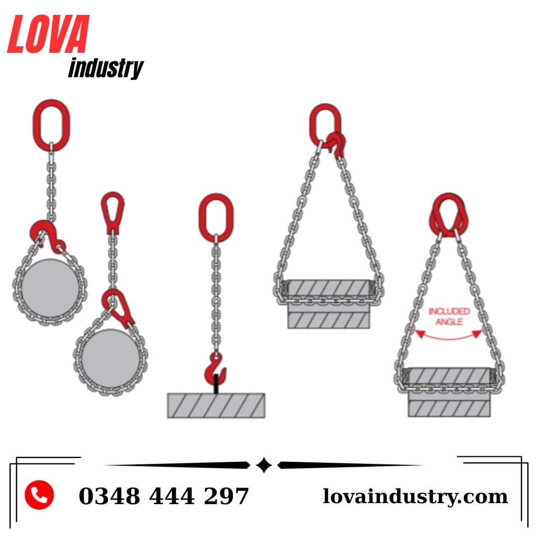 SLING XÍCH 2 CHÂN CẨU TÔN HÀNG SẲN GIÁ TỐT GIAO HÀNG TOÀN QUỐC