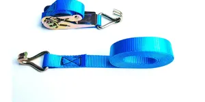 Dây Chằng Hàng Tăng Đơ Bản 25mm x 3 mét Móc J Xanh
