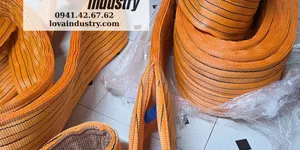 Sản xuất dây cáp vải cẩu hàng bản dẹp 30 Tấn 10 mét Hệ số 6:1 cho khách Hà nội