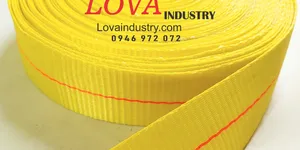 Dây đai polyester cường lực bản 50mm màu vàng