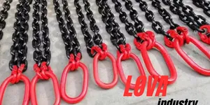 Đơn hàng 10 Bộ sling xích cẩu 2 chân 5 Tấn xích 10mm cho Khách hàng