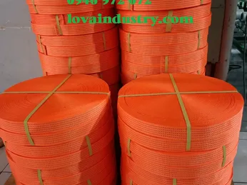 Nơi Bán Dây Đai Vải chằng hàng lashing bản 50mm giá rẻ Dây Polyester