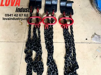 Bộ Xích Cẩu Tôn 5 Tấn 2 chân xích Đúc 10mm