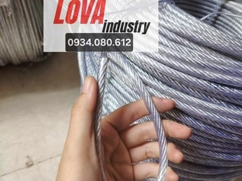 Cáp Bọc Nhựa Phi 8mm Chống Rỉ Sét, Độ Bền Cao
