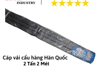 Dây Cáp Vải Cẩu Hàng Hàn Quốc 2 Tấn