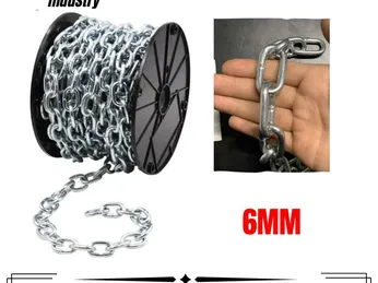 DÂY XÍCH MẠ KẼM PHI 6MM  SỬ DỤNG CHO GIA ĐÌNH