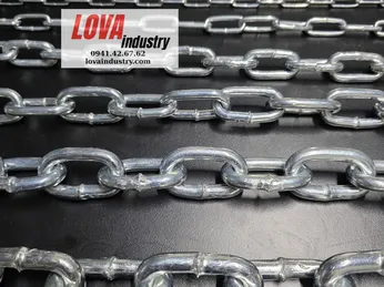 Dây Xích Mạ Kẽm Chịu Lực 2mm, 3mm 5mm 6mm 8mm 10mm