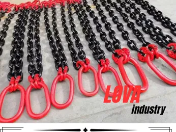 Đơn hàng 10 Bộ sling xích cẩu 2 chân 5 Tấn xích 10mm cho Khách hàng