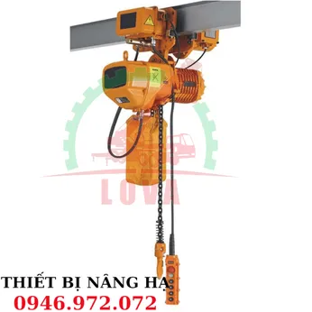 Pa lăng xích điện di chuyển KENBO KKBB01-01 1t 6m 380V 2 cấp tốc độ