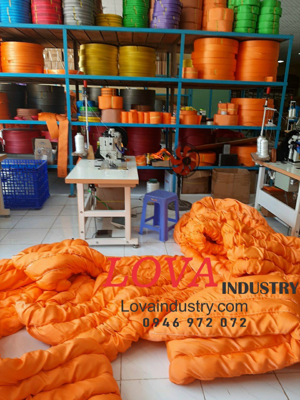 Xưởng Sản Xuất Dây Cáp Vải Cẩu Hàng LoVa Industry Xưởng Sản Xuất Dây Cáp Vải Cẩu Hàng LoVa Industry