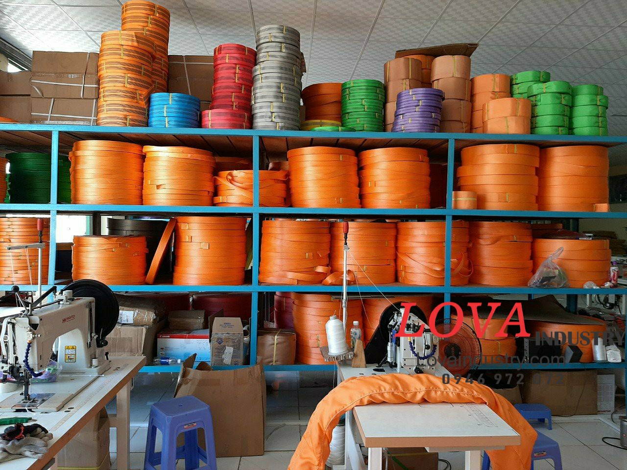 Xưởng Sản Xuất Dây Cáp Vải Cẩu Hàng LoVa Industry Xưởng Sản Xuất Dây Cáp Vải Cẩu Hàng LoVa Industry