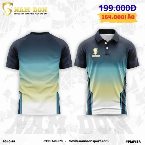 Giá Sỉ Áo polo thể thao nam APL19 Cao Cấp