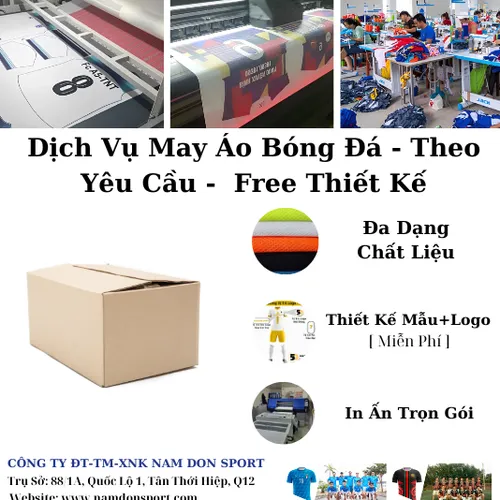 THIẾT KẾ ÁO BÓNG ĐÁ THEO YÊU CẦU