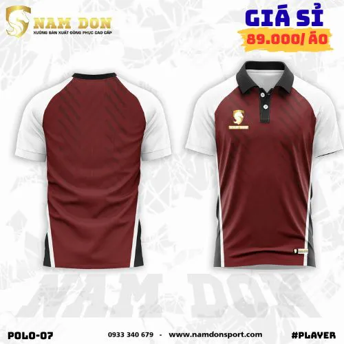 Giá Sỉ Áo polo thể thao nam APL07 Cao Cấp