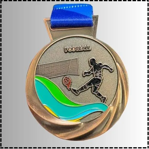 Huy Chương Bóng Đá FOOTBALL 02 - Vàng - Bạc - Đồng