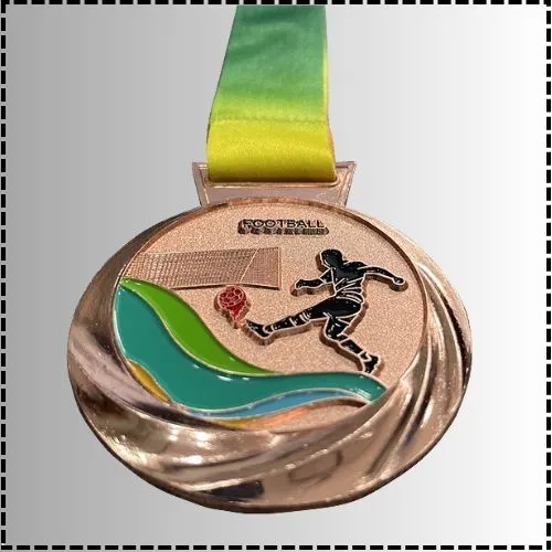 Huy Chương Bóng Đá FOOTBALL 02 - Vàng - Bạc - Đồng