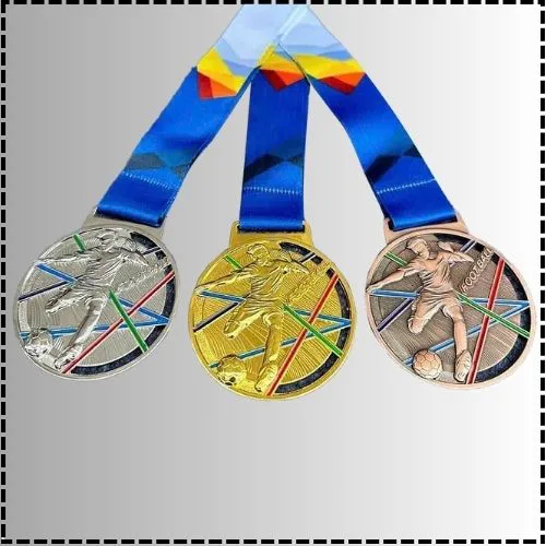 Huy Chương Bóng Đá FOOTBALL 03 - Vàng - Bạc - Đồng