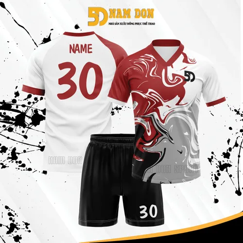 ÁO BÓNG ĐÁ THIẾT KẾ ABD84