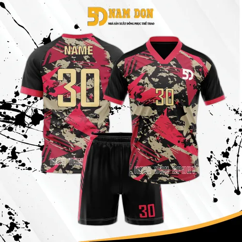 ÁO BÓNG ĐÁ THIẾT KẾ ABD87