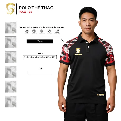 GIÁ SỈ - ÁO POLO THỂ THAO APL50-DE