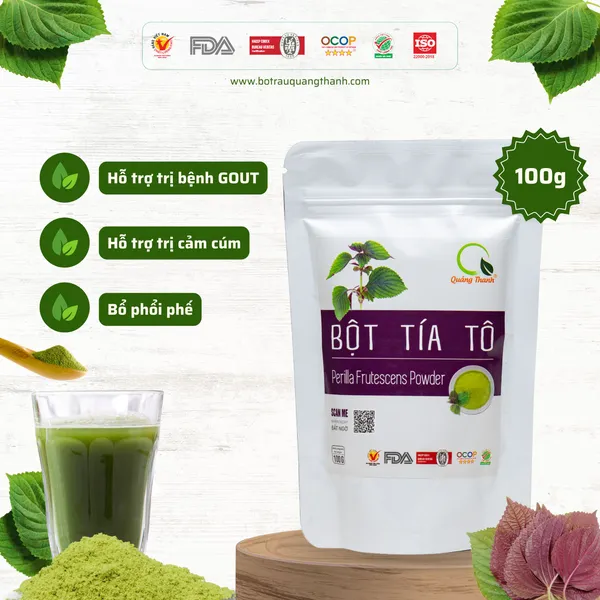 Bột Tía Tô gói 100g