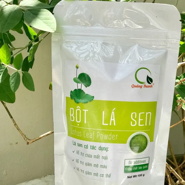 Bột Lá Sen gói 50g