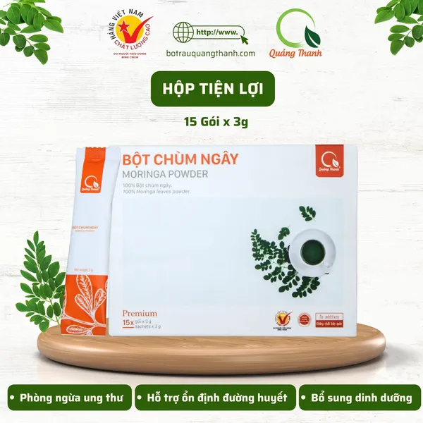 Bột Chùm Ngây - Hộp gói nhỏ