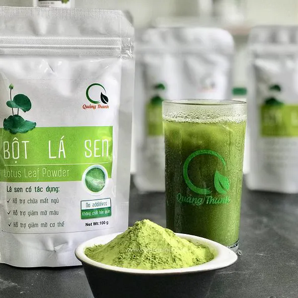 Bột Lá Sen gói 100g