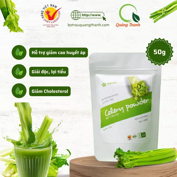 Bột Cần Tây WeFresh gói 50g
